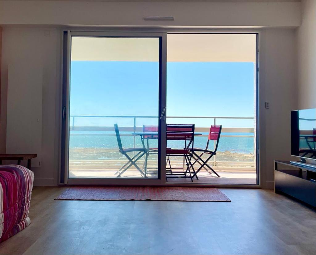 Large Studio Direct Access To The Beach Pornichet Exteriör bild